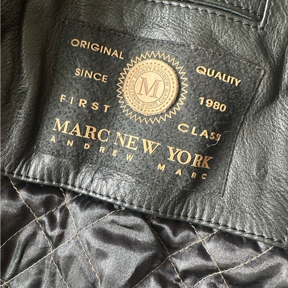 Marc New York 100% leather jacket - Picture 2 of 6
